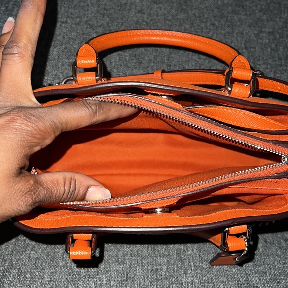 Coach MINI SAGE CARRYALL Crossgrain leather - Picture 5 of 5